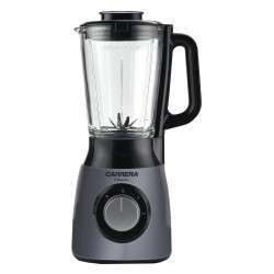 CARRERA Cam Sürahi Smoothie Blender 1.5 L- Paslanmaz 6'li Çelik Bıçak - Buz Kırıcı Özellikli