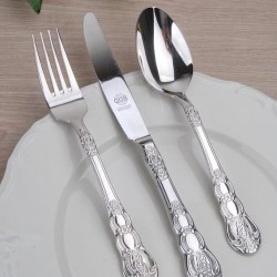 Ggs Solingen Germany Danıela Parlak 96 Parça Çatal Bıçak Seti