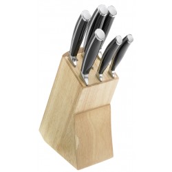 GGS Solingen 7 Parça Ahşap Bloklu Bıçak Seti G091.01 GGS Solingen 7 Parça Ahşap Bloklu Bıçak Seti G091.01