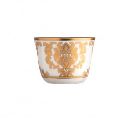 GLAZZE DAMASK 6 KİŞİLİK KULPSUZ KAHVE SETİ