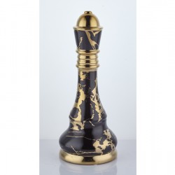 Lamedore Chess Siyah Gold Şah Taşı 14X14X34 CM