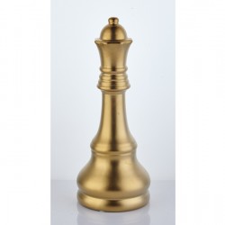 Lamedore Chess Mat Gold Vezir Taşı 14X14X34 CM Lamedore Chess Mat Gold Vezir Taşı 14X14X34 CM