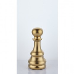 Lamedore Chess Mat Gold Piyon Taşı 10X10X23 CM Lamedore Chess Mat Gold Piyon Taşı 10X10X23 CM