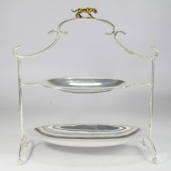 Lamedore Leo Silver 2 Katlı Sunumluk 43X17X46 CM 