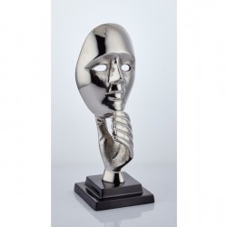 Lamedore Sculp Sessizlik Maske Dekoratif 12X11X31 CM