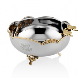 Lamedore Black Pearl Serisi Kelebekli Kase 18X18X9 CM Lamedore Black Pearl Serisi Kelebekli Kase 18X18X9 CM