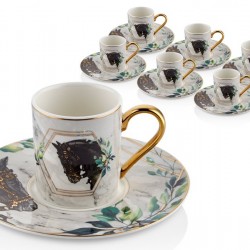 Lamedore Chıva 6 Kişilik Kahve Fincan Takımı