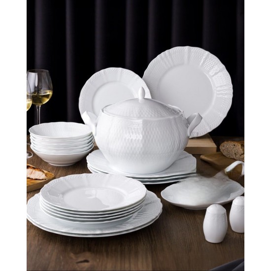Noritake Cher Blanc 54 Parça Yemek Takımı Noritake Cher Blanc 54 Parça Yemek Takımı