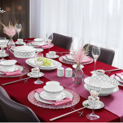 Noritake Eternal Palace Platinum 54 Parça Yemek Takımı