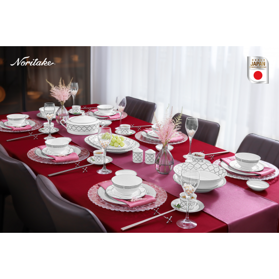 Noritake Eternal Palace Platinum 54 Parça Yemek Takımı