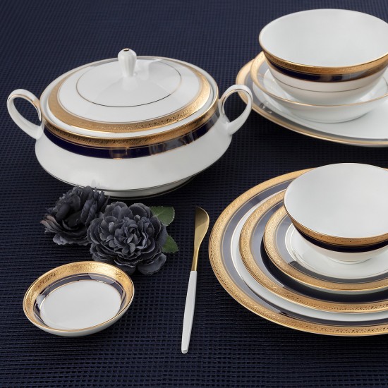 Noritake Crestwood Cobalt Gold Çorba Potu