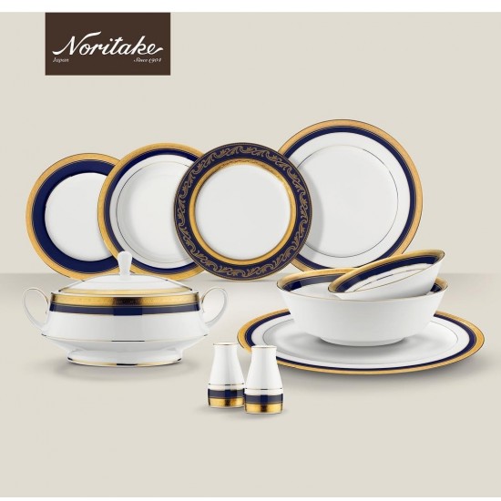 Noritake Crestwood Cobalt Gold 29 Parça Yemek Takımı