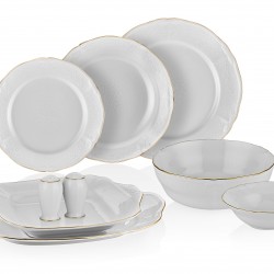 Noritake Prıncess Bouquet Gold 54 Parça Yemek Takımı