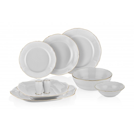 Noritake Prıncess Bouquet Gold 54 Parça Yemek Takımı