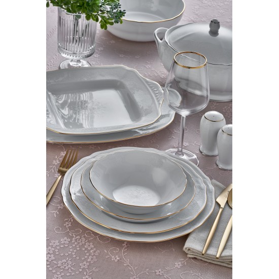Noritake Prıncess Bouquet Gold 54 Parça Yemek Takımı