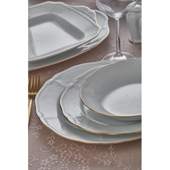 Noritake Prıncess Bouquet Gold 54 Parça Yemek Takımı