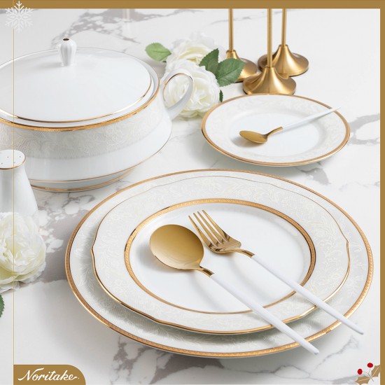 Noritake Flanders Gold 54 Parça Yemek Takımı