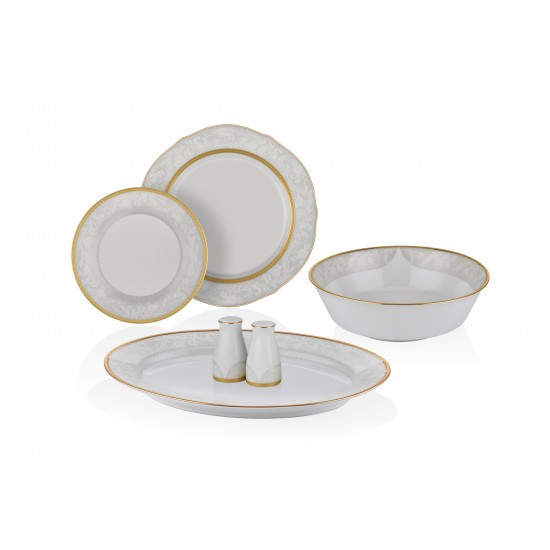 Noritake Flanders Gold 29 Parça Yemek Takımı