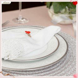 Noritake Flanders Platinum 54 Parça Yemek Takımı Noritake Flanders Platinum 54 Parça Yemek Takımı
