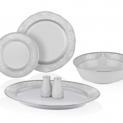 Noritake Flanders Platinum 29 Parça Yemek Takımı