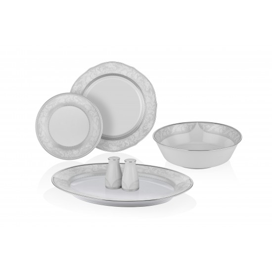Noritake Flanders Platinum 29 Parça Yemek Takımı