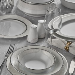 Noritake Flanders Platinum 54 Parça Yemek Takımı
