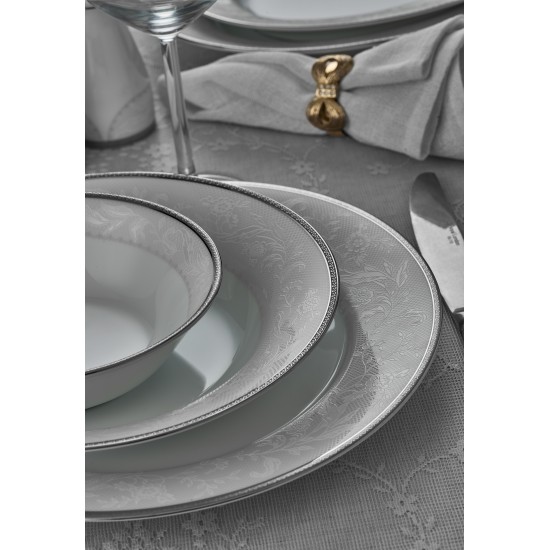 Noritake Flanders Platinum 54 Parça Yemek Takımı