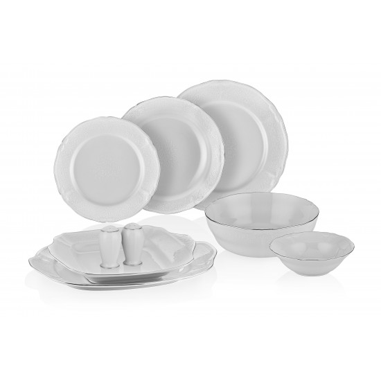 Noritake Prıncess Bouquet Platinum 54 Parça Yemek Takımı