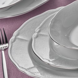 Noritake Prıncess Bouquet Platinum 54 Parça Yemek Takımı