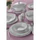 Noritake Prıncess Bouquet Platinum 54 Parça Yemek Takımı