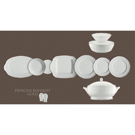 Noritake Prıncess Bouquet Gold Çorba Potu Noritake Prıncess Bouquet Gold Çorba Potu