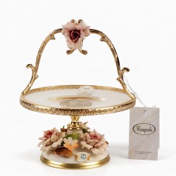 Capodimonte Murona  Kuplu Şekerlik 28*21 CM 