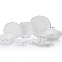 Royal London Perla Silver 60 Parça Yemek Takımı