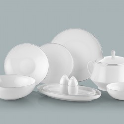 Royal London Bolivia Silver 60 Parça Yemek Takımı