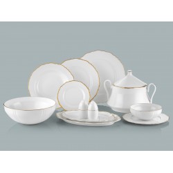 Royal London  Buckingham Palace Gold   85 Parça 12 Kişilik Ara Servisli Yemek Takımı