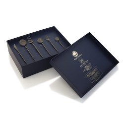 Royal London Windsor Titanyum Siyah 36 Parça Çatal Kaşık Bıçak Seti