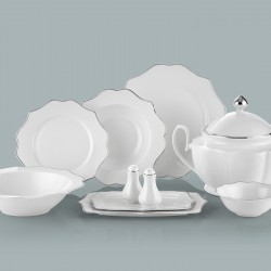 Royal London Diana Silver 60 Parça Yemek Takımı 