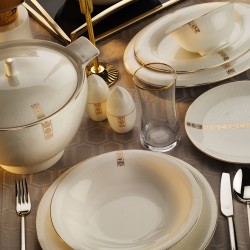 Royal London Kimberley Bone China 60 Parça Yemek Takımı