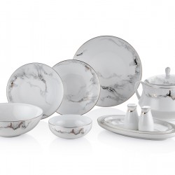 ROYAL LONDON BOLİVİA MARBLE 60 PARÇA YEMEK TAKIMI