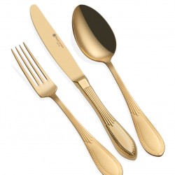 Royal London Luxury Full Altın 84 Parça Çatal Kaşık Bıçak seti