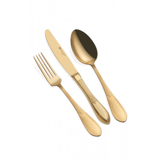 Royal London Luxury Full Altın 84 Parça Çatal Kaşık Bıçak seti