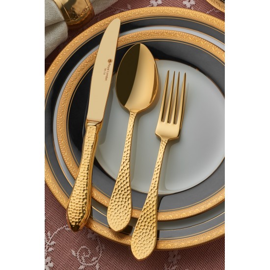 Royal London Stone Full Altın 84 Parça Çatal Kaşık Bıçak seti