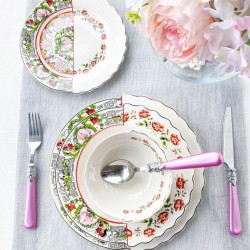 Chrıstına 24 Parça 6 Kişilik Bone Yemek Takımı