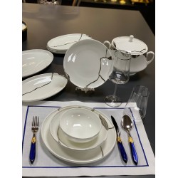 Royal London BOLİVİA RİVER SİLVER 60 PARÇA YEMEK TAKIMI