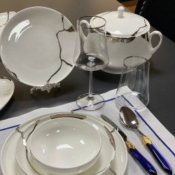 Royal London BOLİVİA RİVER SİLVER 60 PARÇA YEMEK TAKIMI