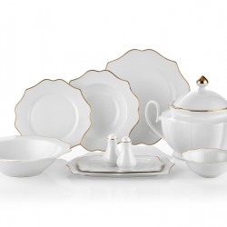Royal London Diana Gold 60 Parça Yemek Takımı