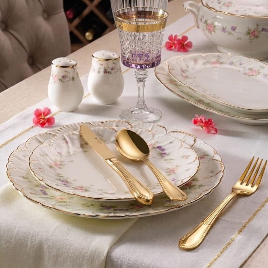Royal London Perla Rose 60 Parça Yemek Takımı