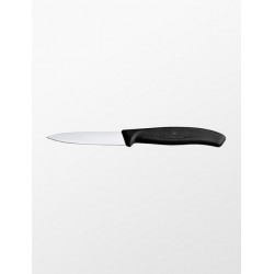 Victorinox 6.7603 SwissClassic 8cm Soyma Bıçağı Siyah