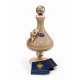 WHİTE CRİSTAL CAPPUCİNO MURANO ŞİŞE 24 CM WHİTE CRİSTAL CAPPUCİNO MURANO ŞİŞE 24 CM