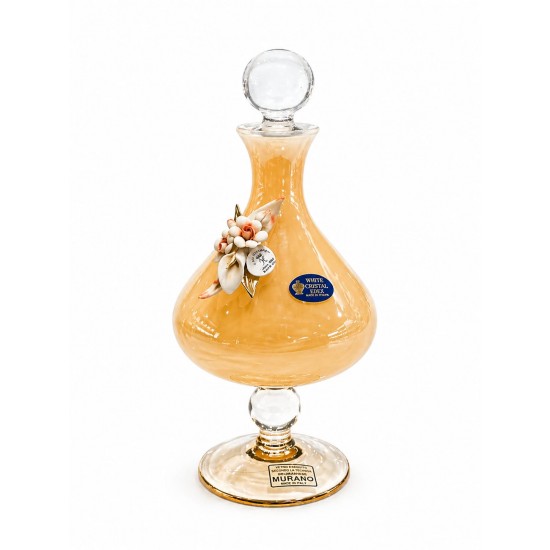 WHİTE CRİSTAL AMBERMURANO ŞİŞE 24 CM WHİTE CRİSTAL AMBERMURANO ŞİŞE 24 CM
